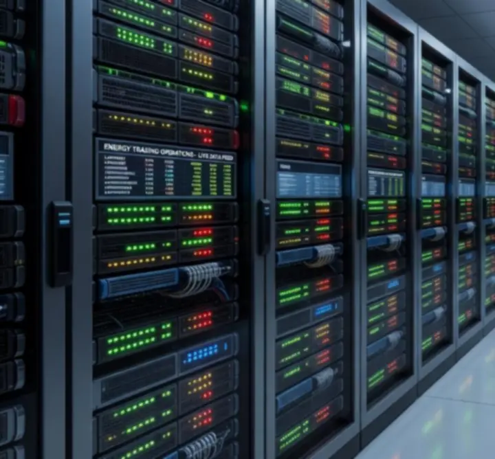 Data centre servers supporting trading technology infrastructure