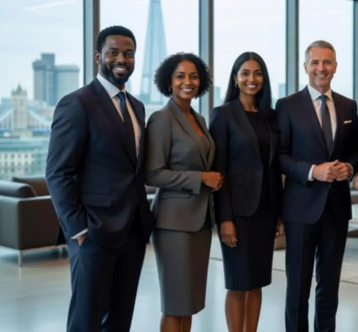 Executive leadership team portrait